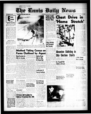 The Ennis Daily News (Ennis, Tex.), Vol. 68, No. 243, Ed. 1 Wednesday, October 14, 1959