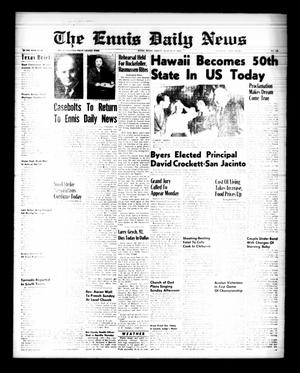 The Ennis Daily News (Ennis, Tex.), Vol. 68, No. 198, Ed. 1 Friday, August 21, 1959