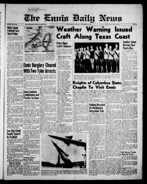 The Ennis Daily News (Ennis, Tex.), Vol. 67, No. 211, Ed. 1 Saturday, September 6, 1958