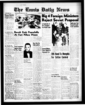The Ennis Daily News (Ennis, Tex.), Vol. 68, No. 112, Ed. 1 Tuesday, May 12, 1959