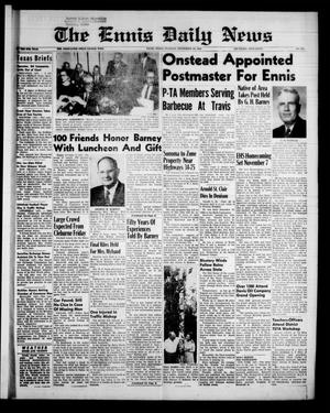 The Ennis Daily News (Ennis, Tex.), Vol. 67, No. 231, Ed. 1 Tuesday, September 30, 1958