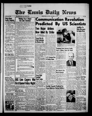 The Ennis Daily News (Ennis, Tex.), Vol. 67, No. 300, Ed. 1 Saturday, December 20, 1958