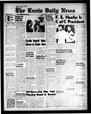 The Ennis Daily News (Ennis, Tex.), Vol. 68, No. 242, Ed. 1 Tuesday, October 13, 1959