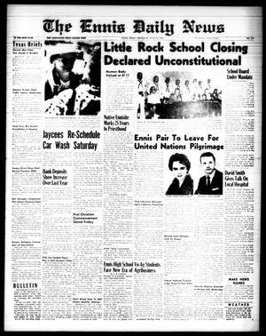 The Ennis Daily News (Ennis, Tex.), Vol. 68, No. 144, Ed. 1 Thursday, June 18, 1959