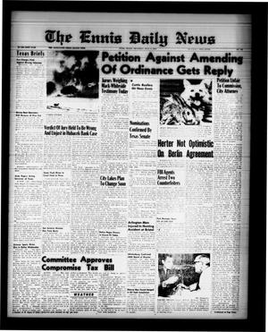 The Ennis Daily News (Ennis, Tex.), Vol. 68, No. 161, Ed. 1 Thursday, July 9, 1959