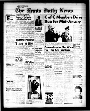 The Ennis Daily News (Ennis, Tex.), Vol. 68, No. 291, Ed. 1 Thursday, December 10, 1959