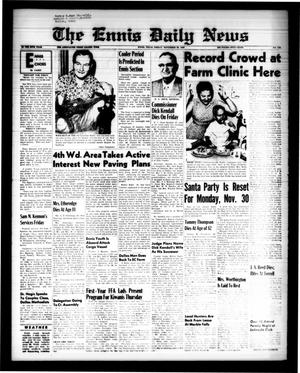 The Ennis Daily News (Ennis, Tex.), Vol. 68, No. 275, Ed. 1 Friday, November 20, 1959