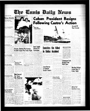 The Ennis Daily News (Ennis, Tex.), Vol. 68, No. 169, Ed. 1 Saturday, July 18, 1959