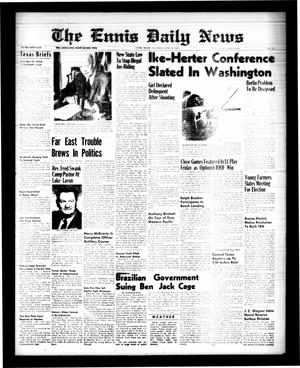 The Ennis Daily News (Ennis, Tex.), Vol. 68, No. 146, Ed. 1 Saturday, June 20, 1959