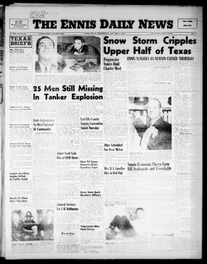 The Ennis Daily News (Ennis, Tex.), Vol. 65, No. 14, Ed. 1 Wednesday, January 18, 1956