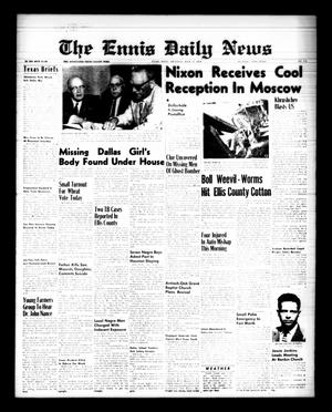 The Ennis Daily News (Ennis, Tex.), Vol. 68, No. 173, Ed. 1 Thursday, July 23, 1959