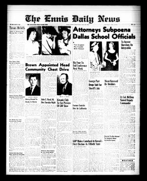 The Ennis Daily News (Ennis, Tex.), Vol. 68, No. 178, Ed. 1 Wednesday, July 29, 1959