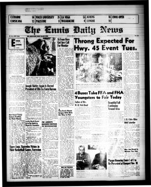 The Ennis Daily News (Ennis, Tex.), Vol. 68, No. 246, Ed. 1 Saturday, October 17, 1959