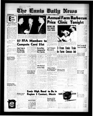 The Ennis Daily News (Ennis, Tex.), Vol. 68, No. 274, Ed. 1 Thursday, November 19, 1959