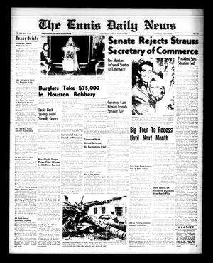 The Ennis Daily News (Ennis, Tex.), Vol. 68, No. 145, Ed. 1 Friday, June 19, 1959