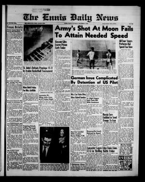The Ennis Daily News (Ennis, Tex.), Vol. 67, No. 288, Ed. 1 Saturday, December 6, 1958