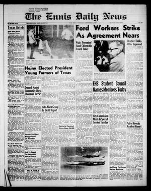 The Ennis Daily News (Ennis, Tex.), Vol. 67, No. 220, Ed. 1 Wednesday, September 17, 1958