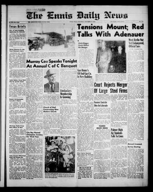 The Ennis Daily News (Ennis, Tex.), Vol. 67, No. 275, Ed. 1 Thursday, November 20, 1958