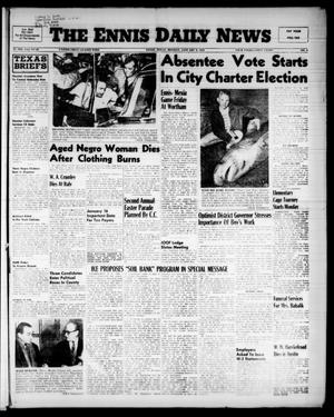 The Ennis Daily News (Ennis, Tex.), Vol. 65, No. 6, Ed. 1 Monday, January 9, 1956