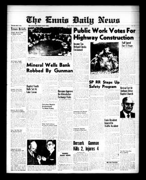 The Ennis Daily News (Ennis, Tex.), Vol. 68, No. 185, Ed. 1 Thursday, August 6, 1959