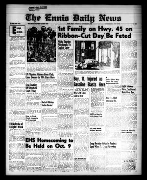 The Ennis Daily News (Ennis, Tex.), Vol. 68, No. 226, Ed. 1 Thursday, September 24, 1959