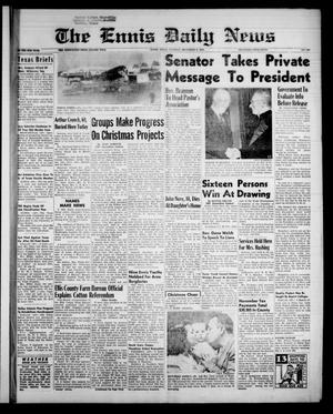 The Ennis Daily News (Ennis, Tex.), Vol. 67, No. 290, Ed. 1 Tuesday, December 9, 1958