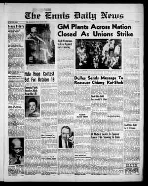 The Ennis Daily News (Ennis, Tex.), Vol. 67, No. 233, Ed. 1 Thursday, October 2, 1958