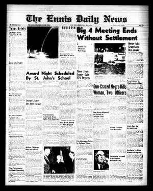 The Ennis Daily News (Ennis, Tex.), Vol. 68, No. 119, Ed. 1 Wednesday, May 20, 1959