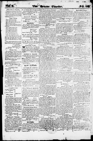 Brazos Courier. (Brazoria, Tex.), Vol. 2, No. 40, Ed. 1, Tuesday, December 1, 1840