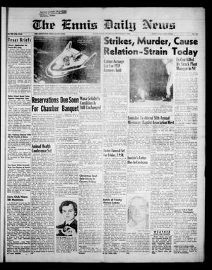The Ennis Daily News (Ennis, Tex.), Vol. 67, No. 269, Ed. 1 Thursday, November 13, 1958