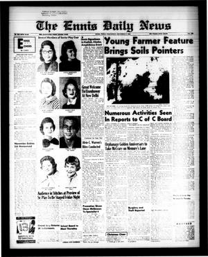 The Ennis Daily News (Ennis, Tex.), Vol. 68, No. 290, Ed. 1 Wednesday, December 9, 1959