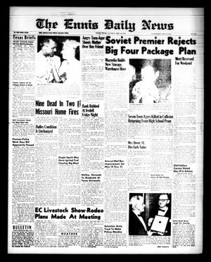 The Ennis Daily News (Ennis, Tex.), Vol. 68, No. 116, Ed. 1 Saturday, May 16, 1959