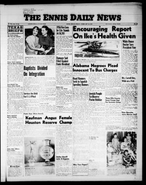 The Ennis Daily News (Ennis, Tex.), Vol. 65, No. 46, Ed. 1 Friday, February 24, 1956