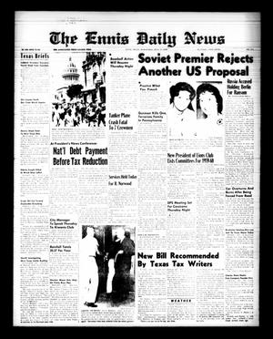 The Ennis Daily News (Ennis, Tex.), Vol. 68, No. 172, Ed. 1 Wednesday, July 22, 1959