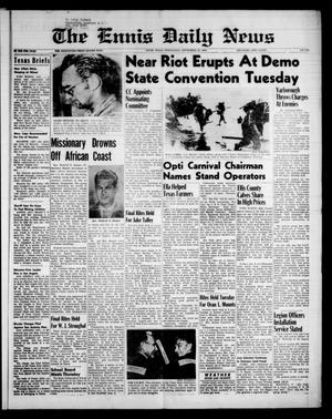 The Ennis Daily News (Ennis, Tex.), Vol. 67, No. 214, Ed. 1 Wednesday, September 10, 1958
