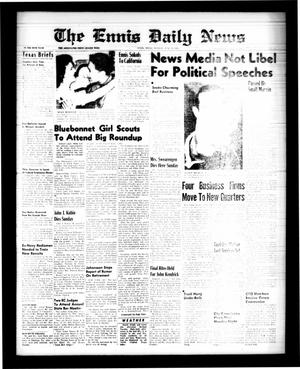 The Ennis Daily News (Ennis, Tex.), Vol. 68, No. 153, Ed. 1 Monday, June 29, 1959