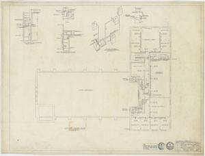 Primary view of object titled 'First Baptist Church, Big Lake, Texas: Second Floor Plan'.