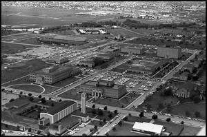 [Aerial View of Midwestern University Campus]