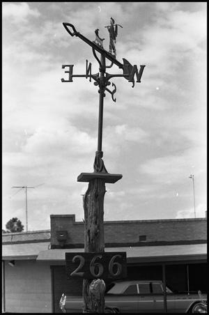 Primary view of object titled '[Decorated Weather Vane]'.