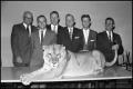 Photograph: [Charles Hipp With His Lion]