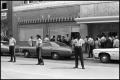Photograph: [Policemen Guarding Street During Governor George Wallace Visit]