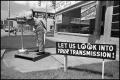Photograph: Dummy & Transmissions Sign