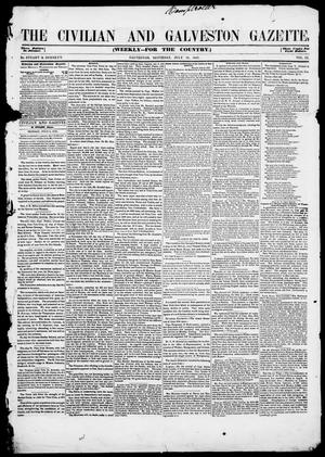 The Civilian and Galveston Gazette. (Galveston, Tex.), Vol. 9, Ed. 1, Saturday, July 10, 1847
