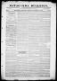 Newspaper: Matagorda Bulletin. (Matagorda, Tex.), Vol. 1, No. 21, Ed. 1, Wednesd…