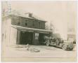 Photograph: [Fire Engine and Fire Station]