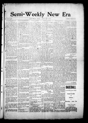 Semi-Weekly New Era (Hallettsville, Tex.), Vol. 25, No. 25, Ed. 1 Friday, May 30, 1913