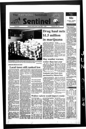 The Seminole Sentinel (Seminole, Tex.), Vol. 87, No. 63, Ed. 1 Wednesday, June 1, 1994