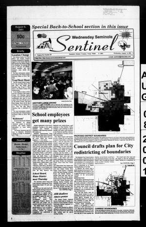 Seminole Sentinel (Seminole, Tex.), Vol. 94, No. 85, Ed. 1 Wednesday, August 8, 2001
