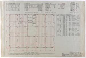 Primary view of Abilene Medical & Surgical Clinic Office, Abilene, Texas: Typical Floor Framing Plan