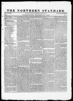 The Northern Standard. (Clarksville, Tex.), Vol. 1, No. 10, Ed. 1, Saturday, October 29, 1842
